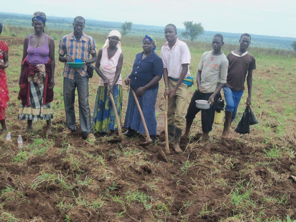 Group of farmers